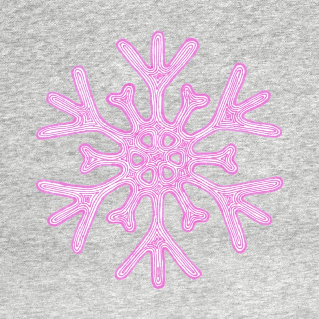 Snowflake (pink) by calenbundalas